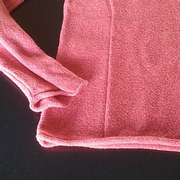 Sundance Orange Red Homestead Henley1/4 Button Sweater Size PS - Picture 5 of 8